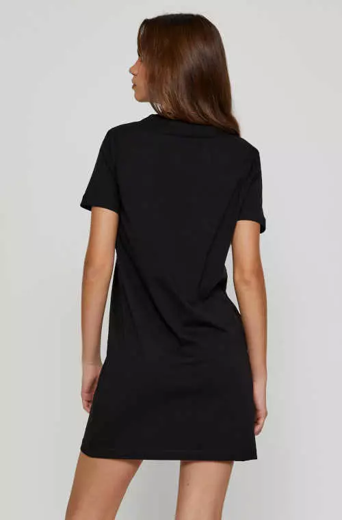 Черна къса рокля Versace