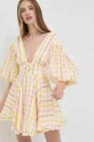 Луксозна рокля For Love & Lemons с уникален дизайн