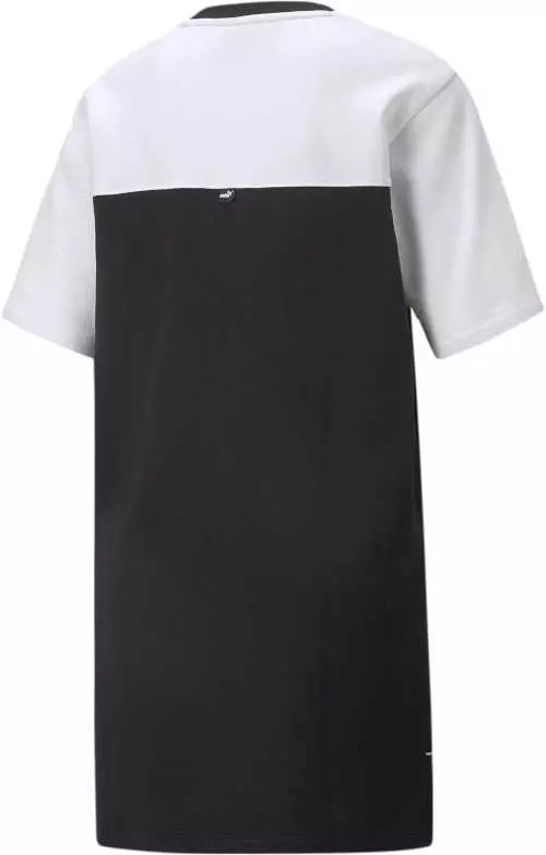 Черно-бяла спортна рокля Puma